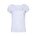 Babolat Tennis-Shirt Play Club Cap Sleeve 2021 weiss Mädchen